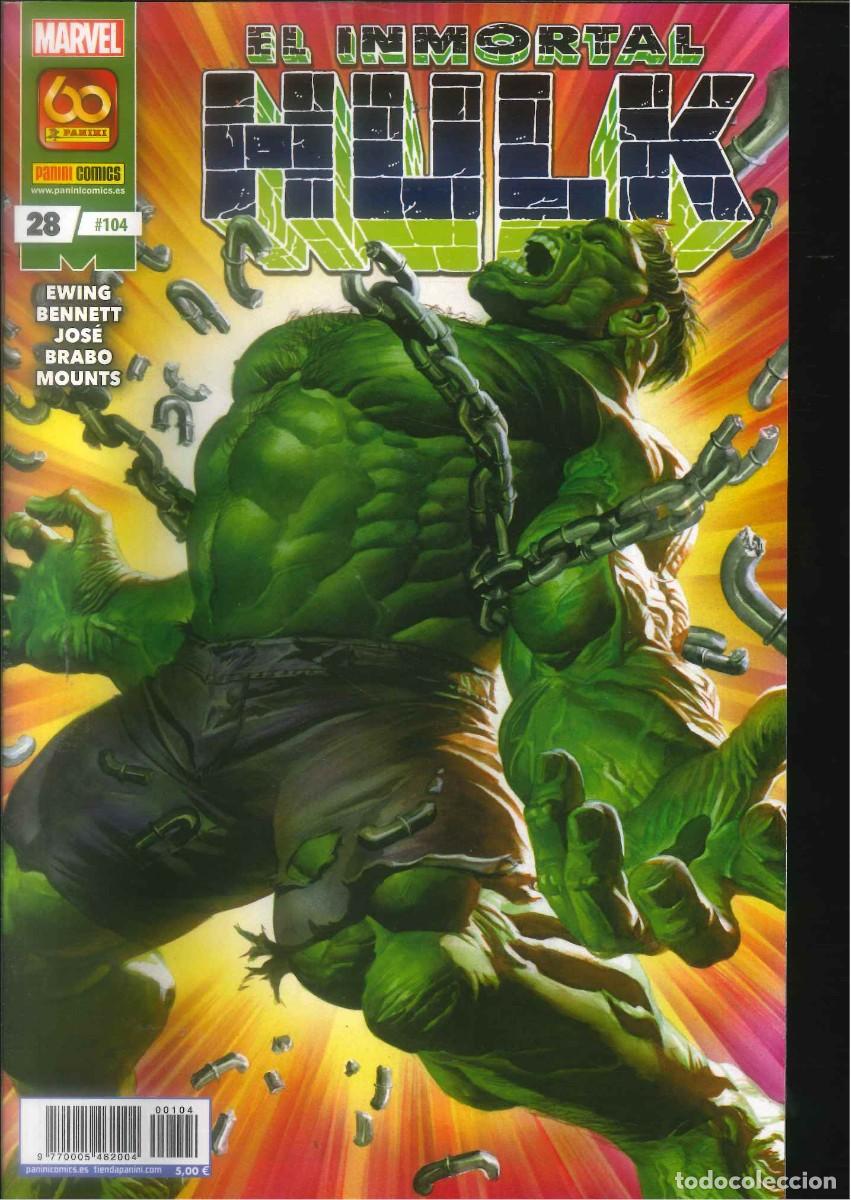 C&oacute;mics: EL INMORTAL HULK PANINI 28 - Foto 1