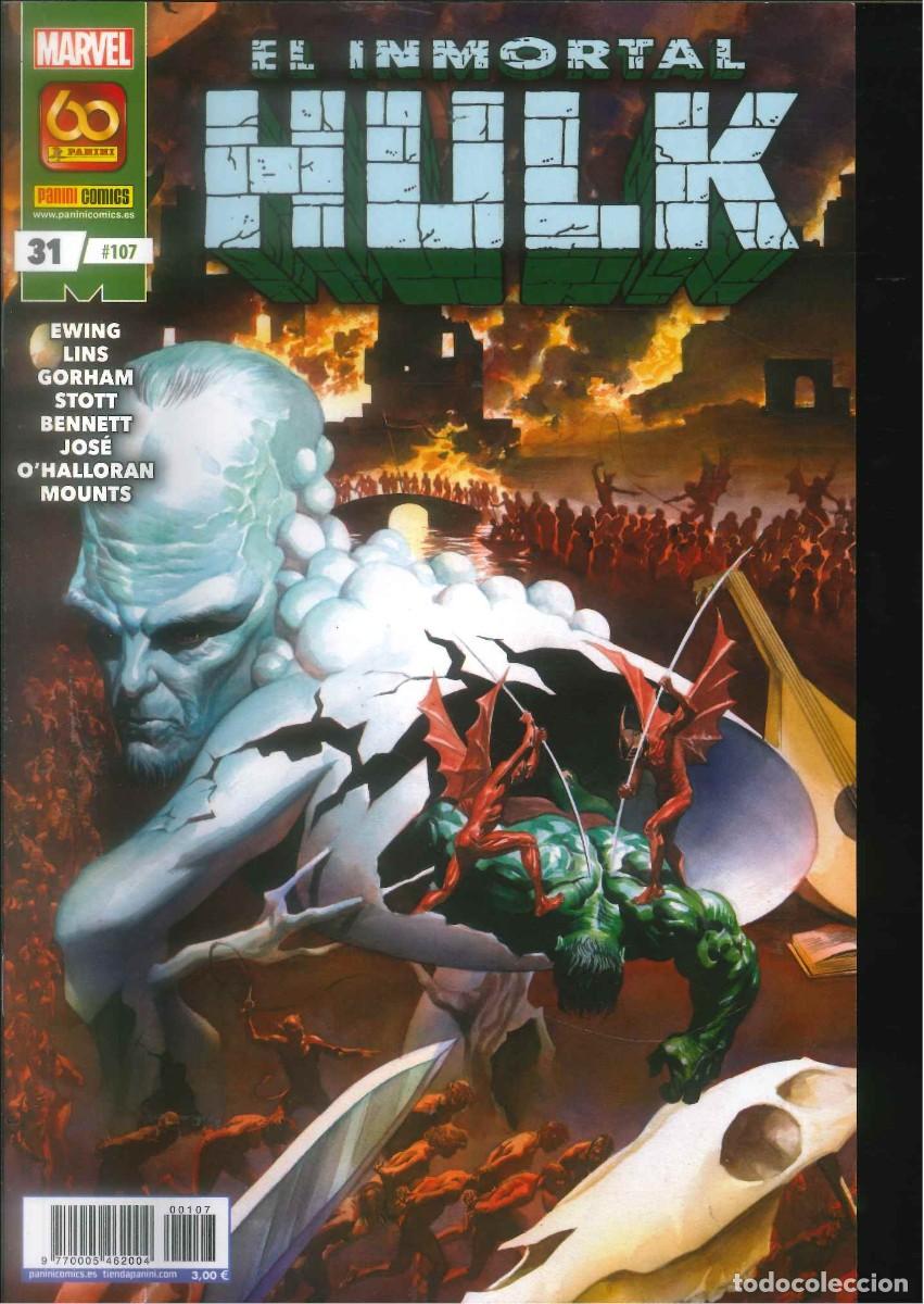 C&oacute;mics: EL INMORTAL HULK PANINI 31 - Foto 1
