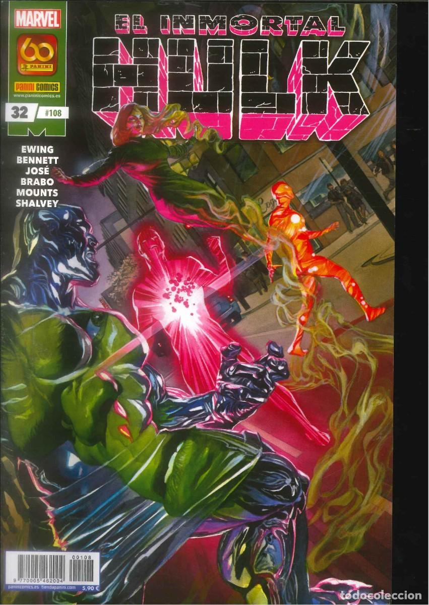 C&oacute;mics: EL INMORTAL HULK PANINI 32 - Foto 1