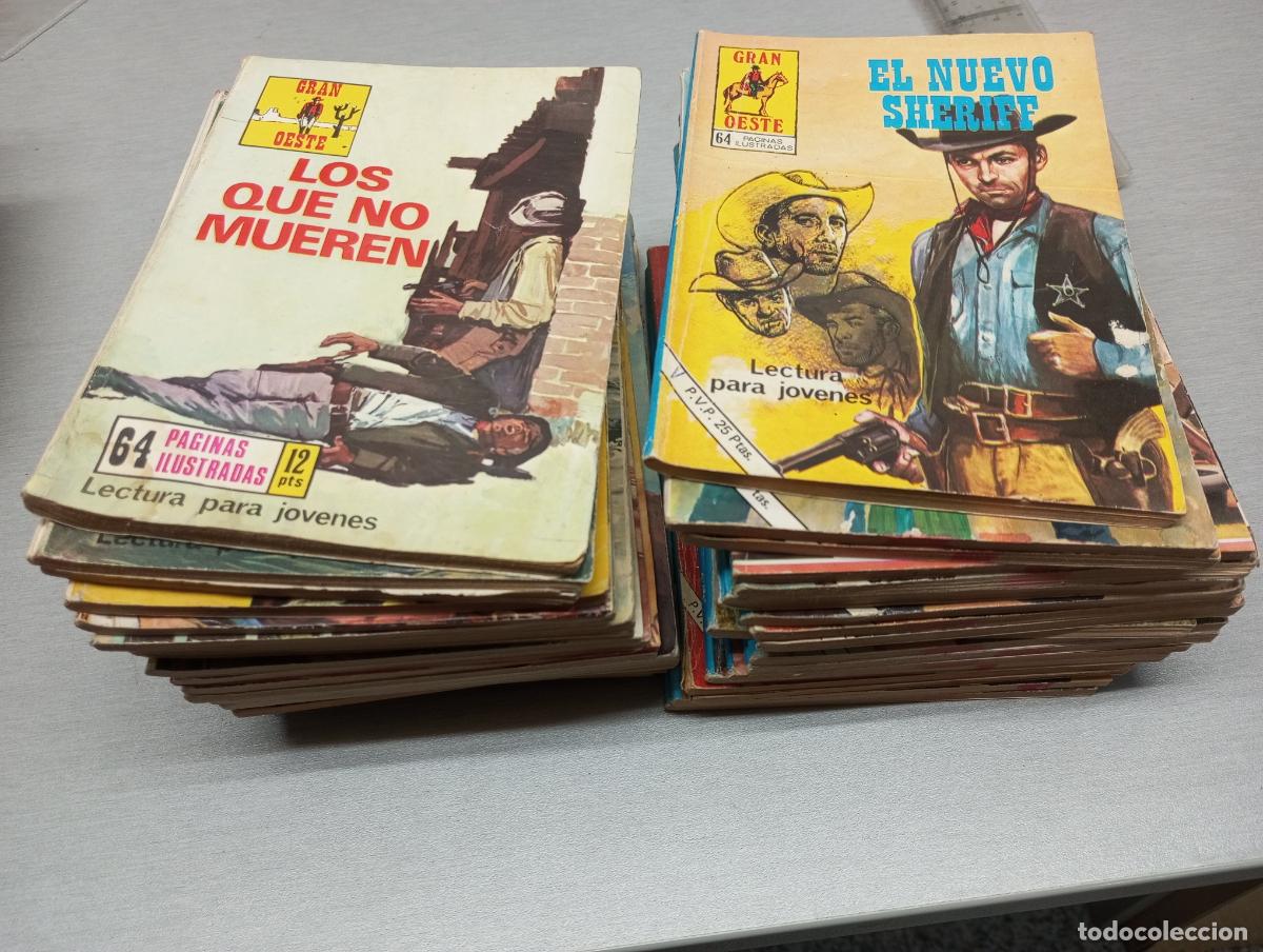 C&oacute;mics: GRAN OESTE NOVELA GR&Aacute;FICA / LOTE CON 39 N&Uacute;MEROS / PRODUCCIONES EDITORIALES
