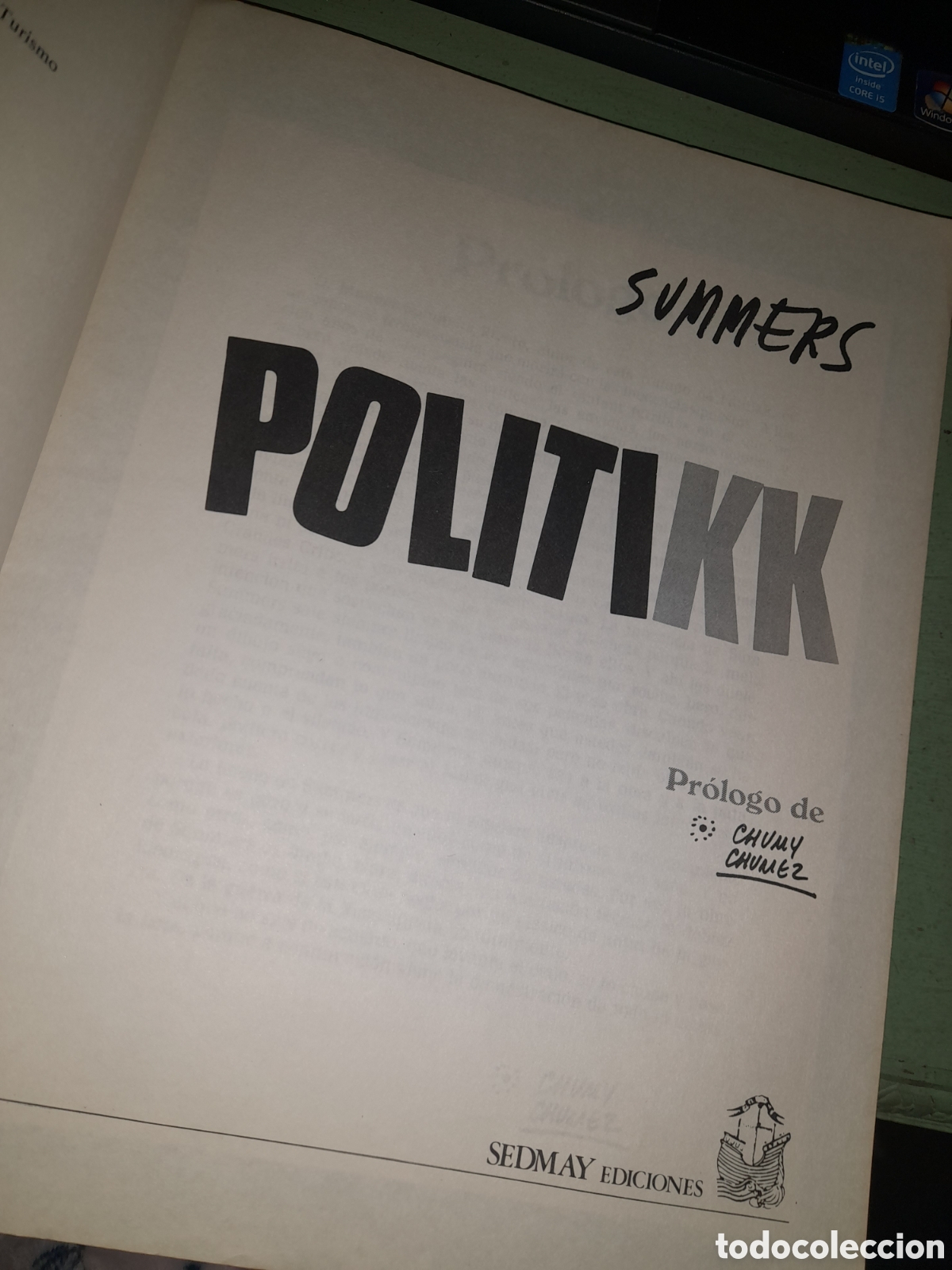 C&oacute;mics: Politikk de Summers,primera edici&oacute;n - Foto 4