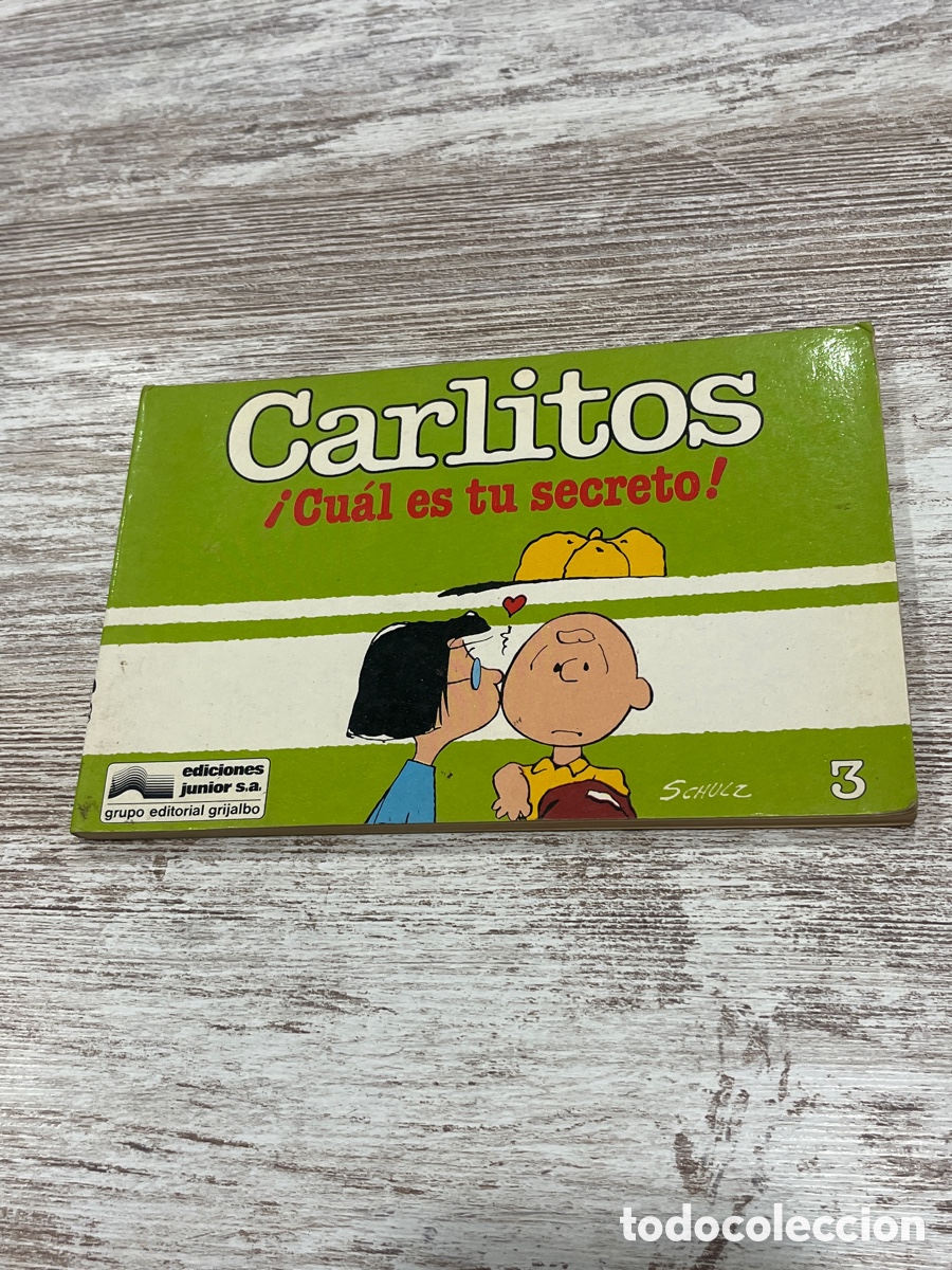 C&oacute;mics: Carlitos Cu&aacute;l es tu secreto c&oacute;mic ediciones Junior - Foto 1
