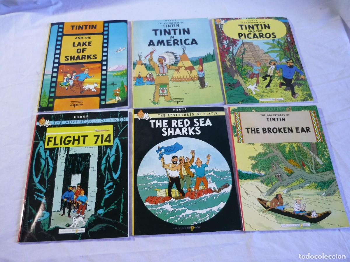 C&oacute;mics: 19 n&uacute;meros de Tint&iacute;n en ingl&eacute;s Ediciones del Prado - Foto 4