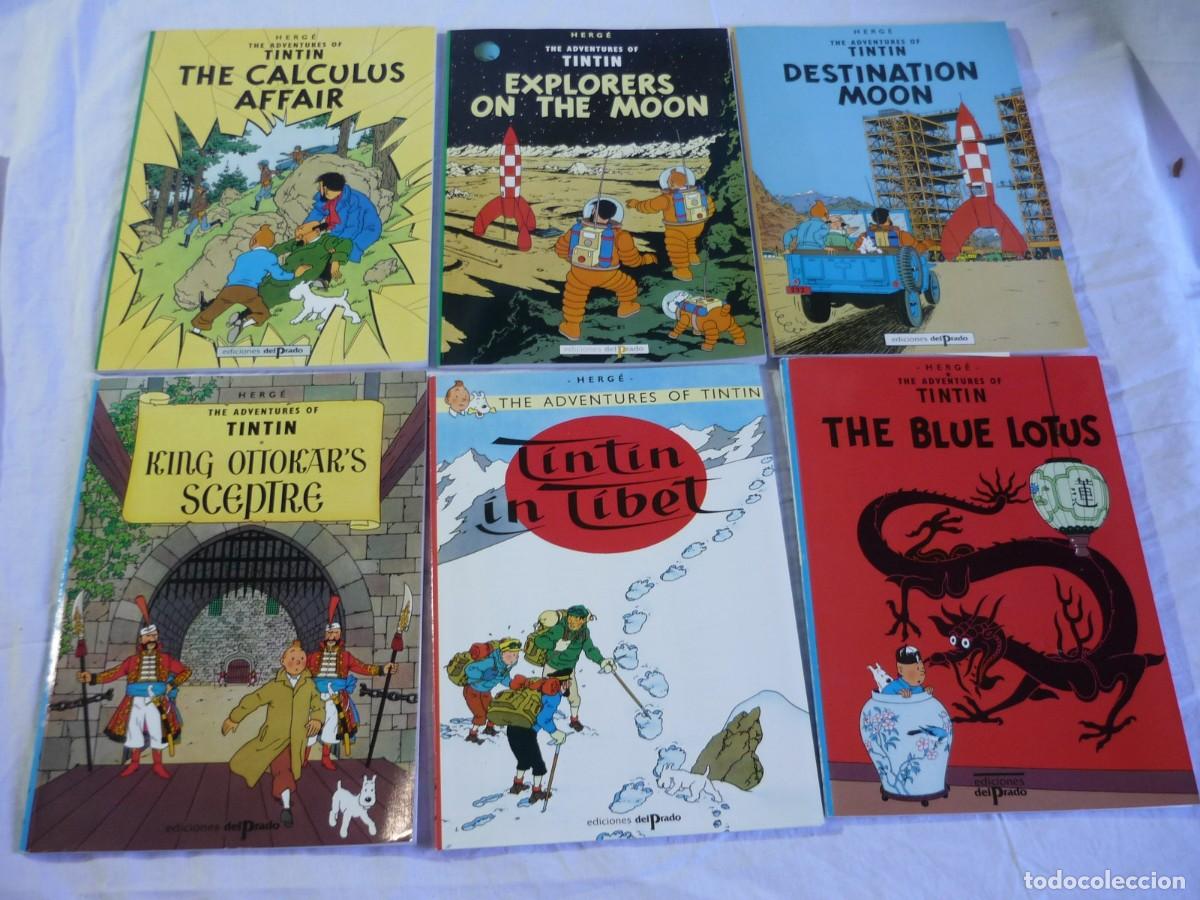C&oacute;mics: 19 n&uacute;meros de Tint&iacute;n en ingl&eacute;s Ediciones del Prado - Foto 5
