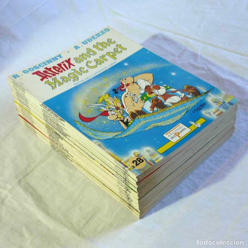 C&oacute;mics: 25 n&uacute;meros de Asterix en ingl&eacute;s Ediciones del Prado - Foto 1
