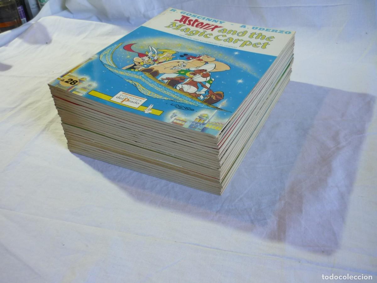 C&oacute;mics: 25 n&uacute;meros de Asterix en ingl&eacute;s Ediciones del Prado - Foto 2