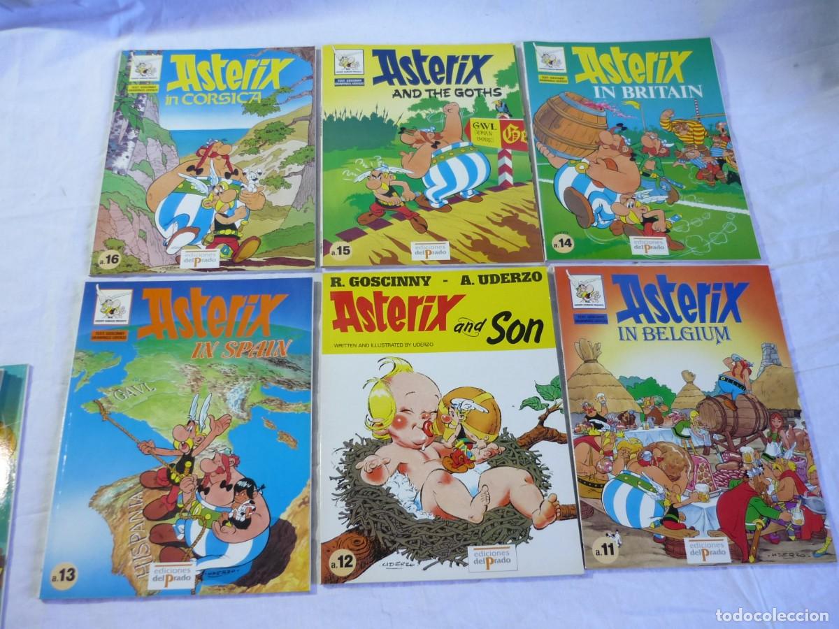C&oacute;mics: 25 n&uacute;meros de Asterix en ingl&eacute;s Ediciones del Prado - Foto 6