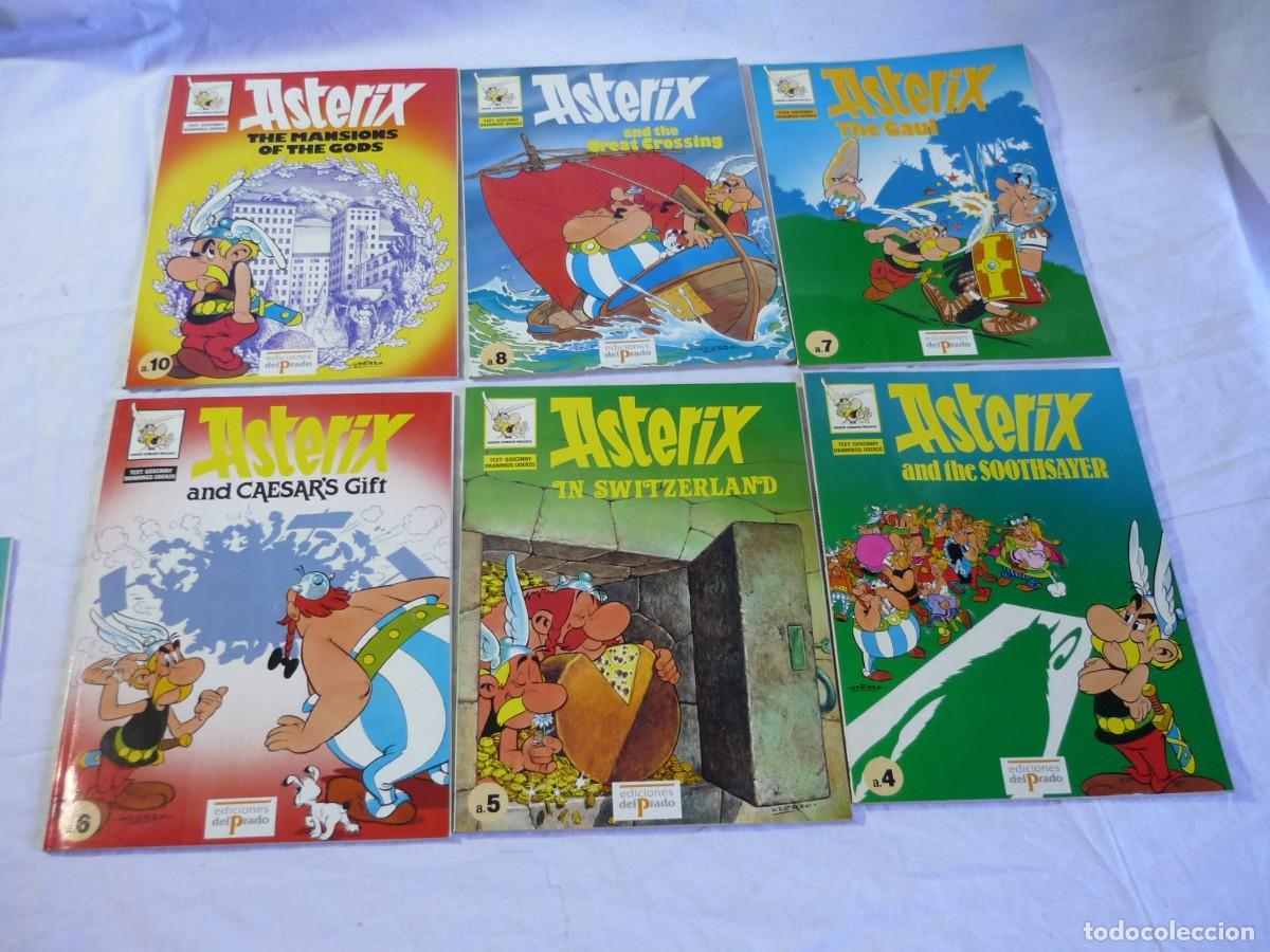 C&oacute;mics: 25 n&uacute;meros de Asterix en ingl&eacute;s Ediciones del Prado - Foto 7
