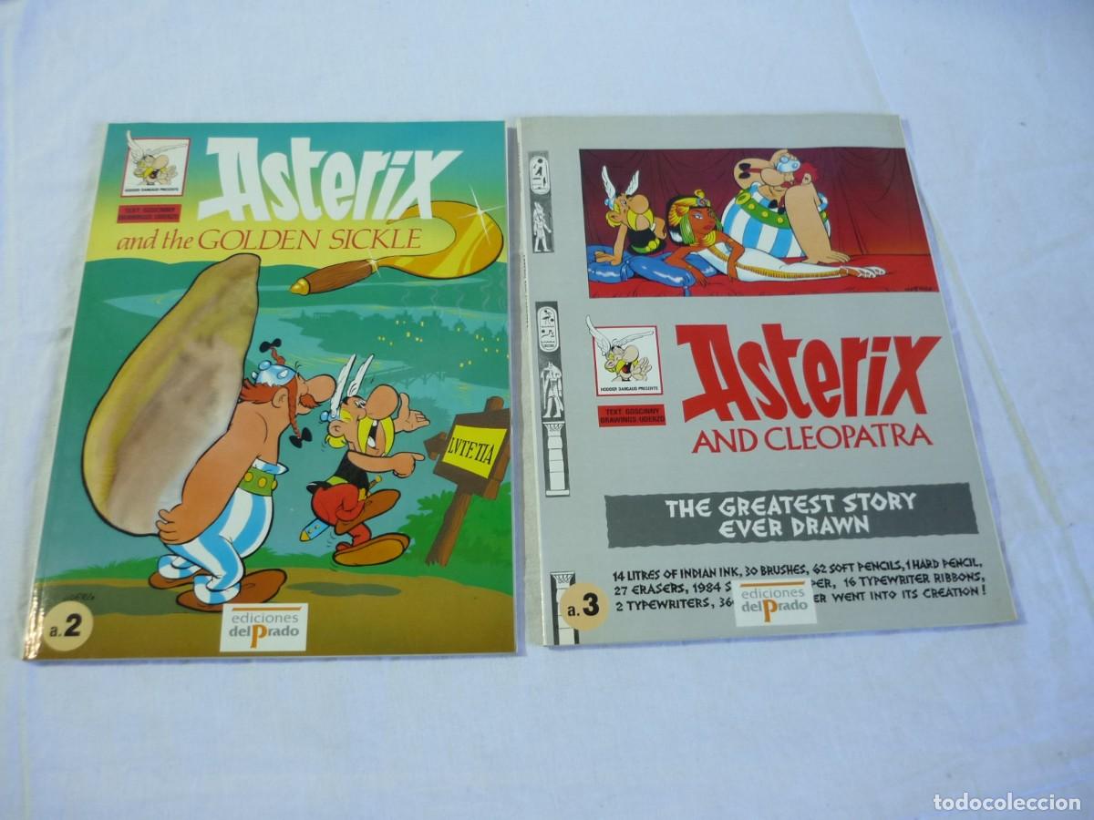 C&oacute;mics: 25 n&uacute;meros de Asterix en ingl&eacute;s Ediciones del Prado - Foto 8