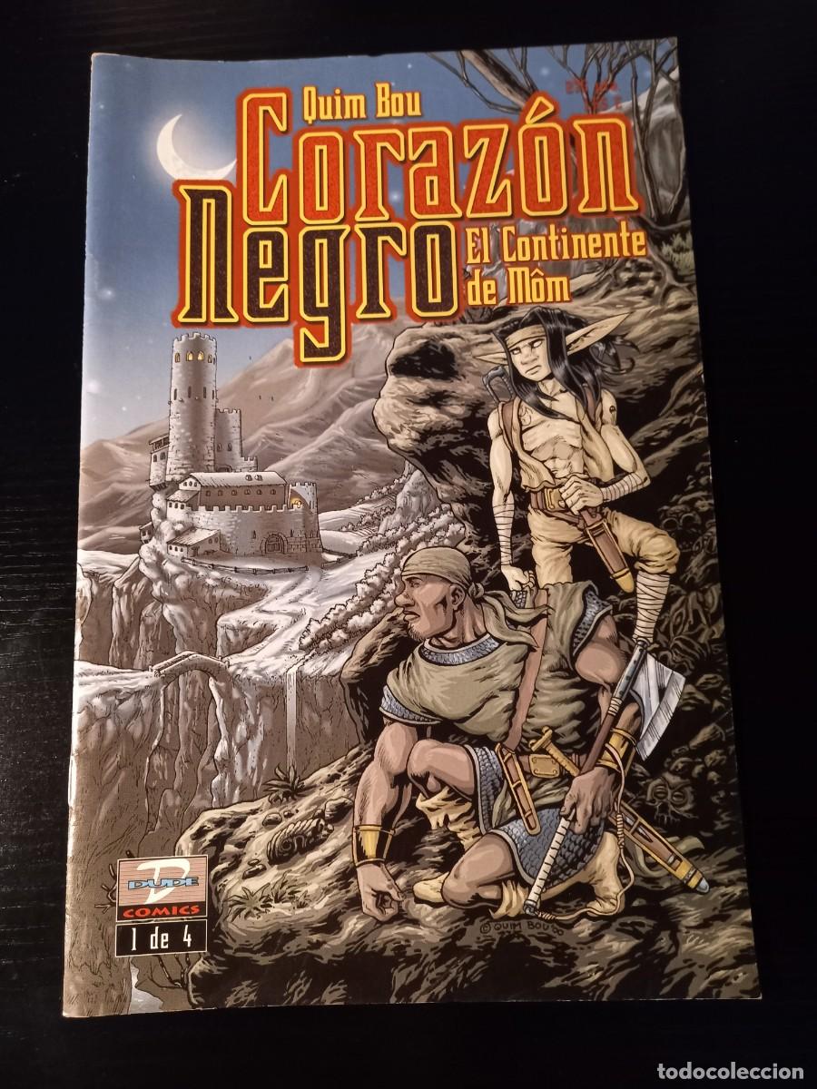 C&oacute;mics: Coraz&oacute;n negro. El continente de M&ocirc;m n&ordm; 1 de 4 (de Quim Bou) - Foto 1