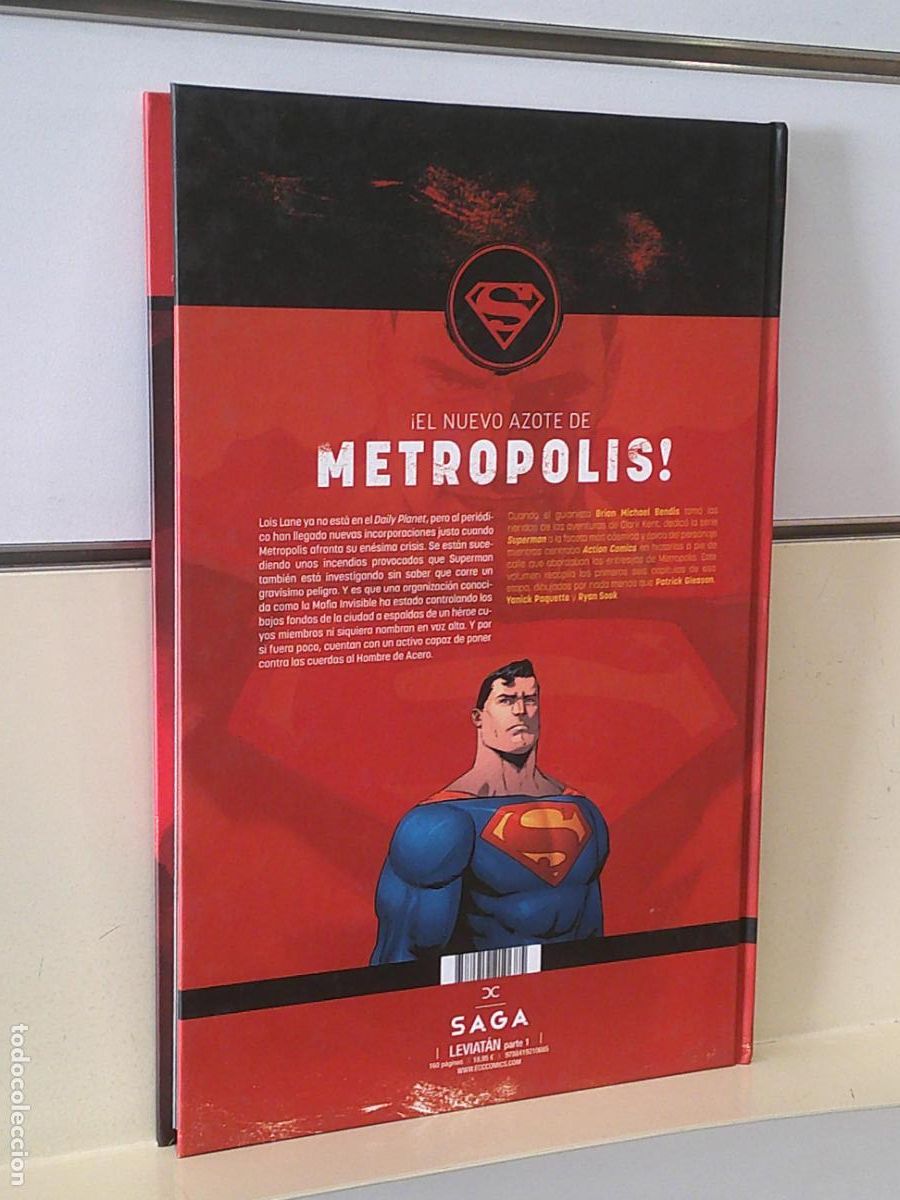 C&oacute;mics: SUPERMAN ACTION COMICS LA MAFIA INVISIBLE - ECC OFERTA (ANTES 18.95 EU.) - Foto 2