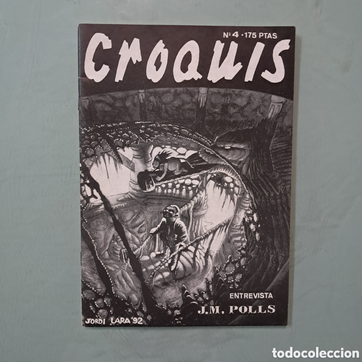 C&oacute;mics: Croquis, numero 4, 175 pesetas - Foto 1