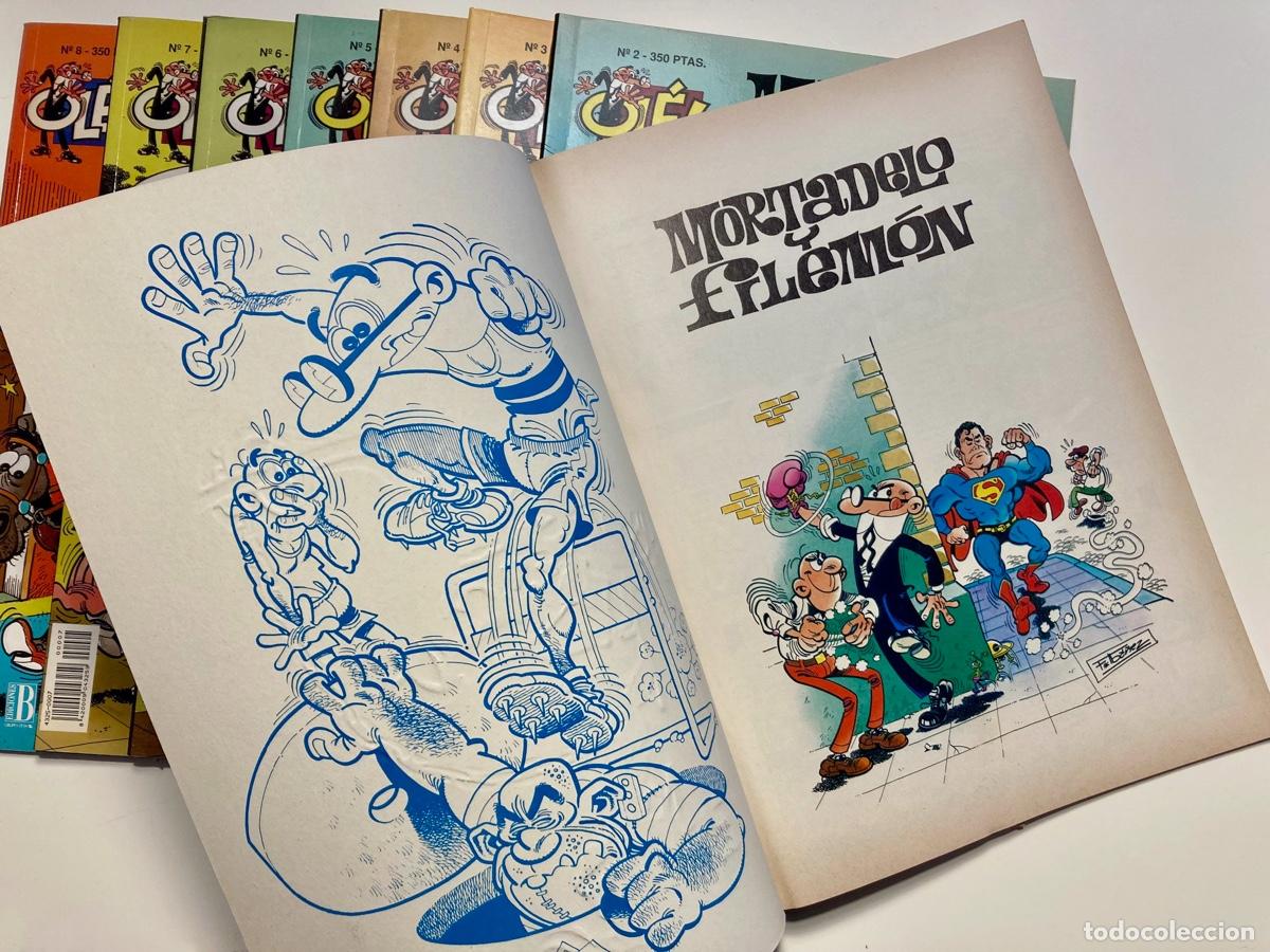 C&oacute;mics: Colecci&oacute;n Ol&eacute;. Mortadelo y Filem&oacute;n. 8 n&uacute;meros. - Foto 2