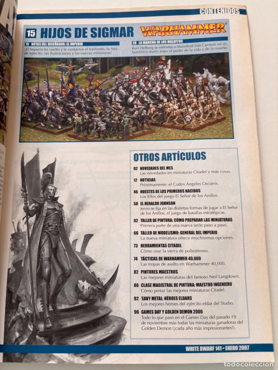 C&oacute;mics: WHITE DWARF. N&ordm; 141. ENERO 2007. WARHAMMER: EL IMPERIO. NUEVO LIBRO DE EJ&Eacute;RCITO - Foto 2