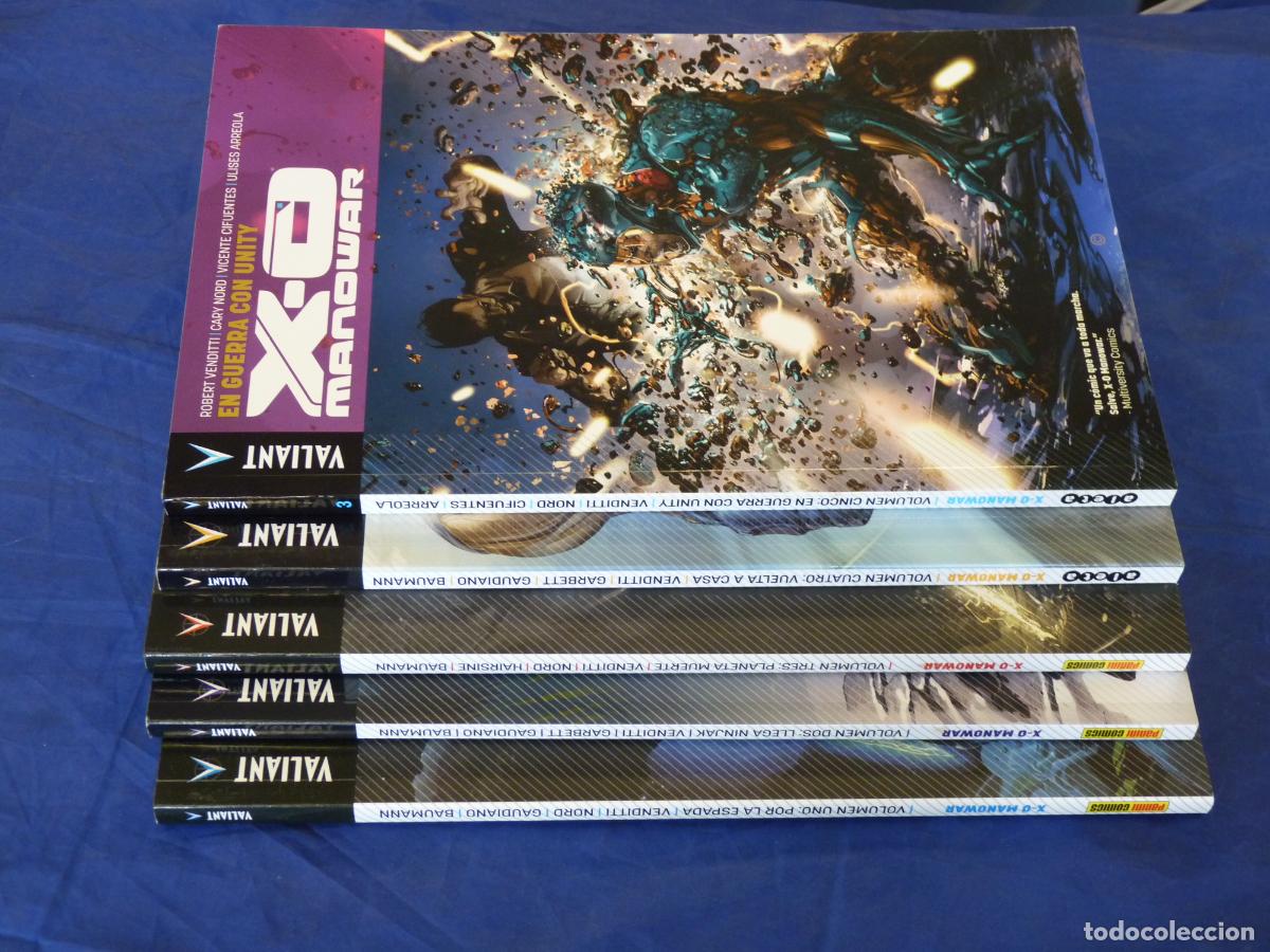 C&oacute;mics: X-O MANOWAR COMPLETA 5 TOMOS MUY BUEN ESTADO - Foto 2