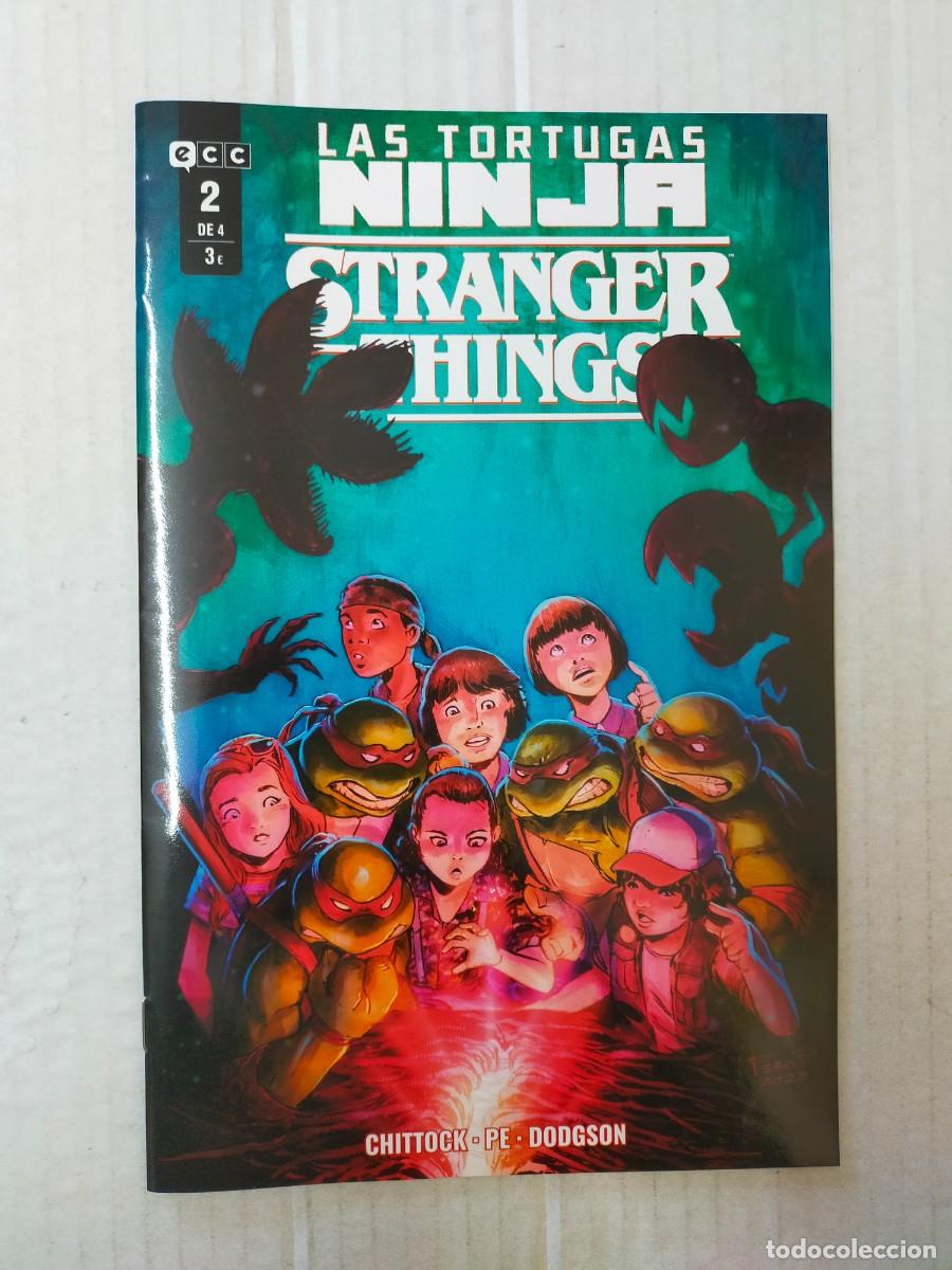 C&oacute;mics: LAS TORTUGAS NINJA / STRANGER THINGS n&ordm; 2. ECC - Foto 1