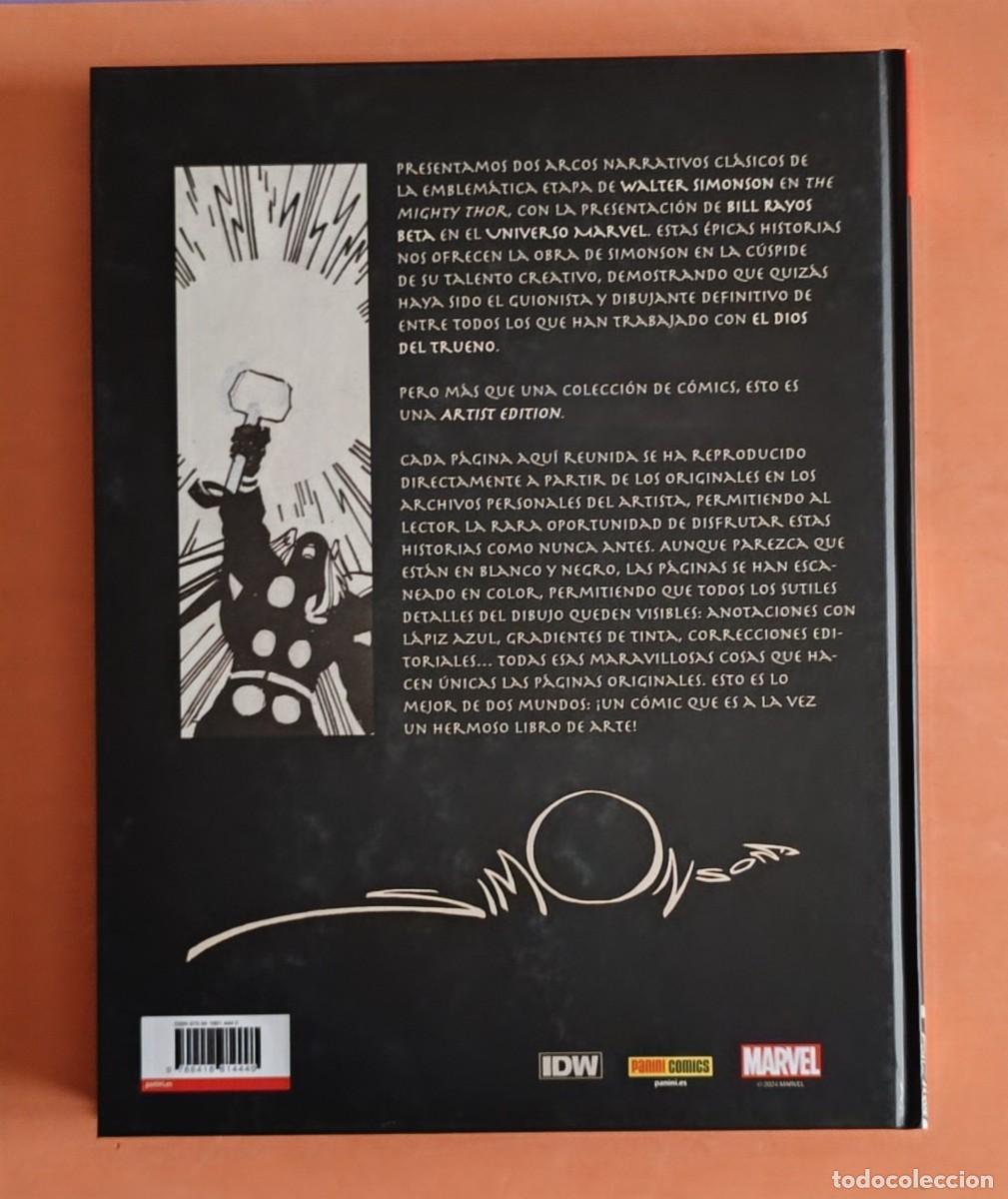 C&oacute;mics: THOR SIMONSON ARTIST EDITION - MARVEL LIMITED EN ESPA&Ntilde;OL - Foto 3