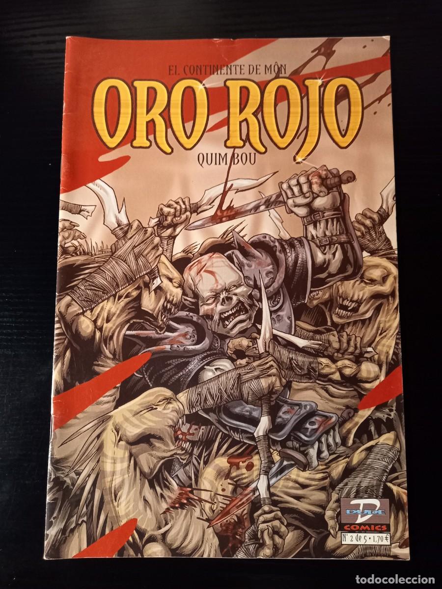 C&oacute;mics: Oro Rojo. El continente de M&ocirc;n n&ordm; 2 de 5 (de Quim Bou) - Foto 1