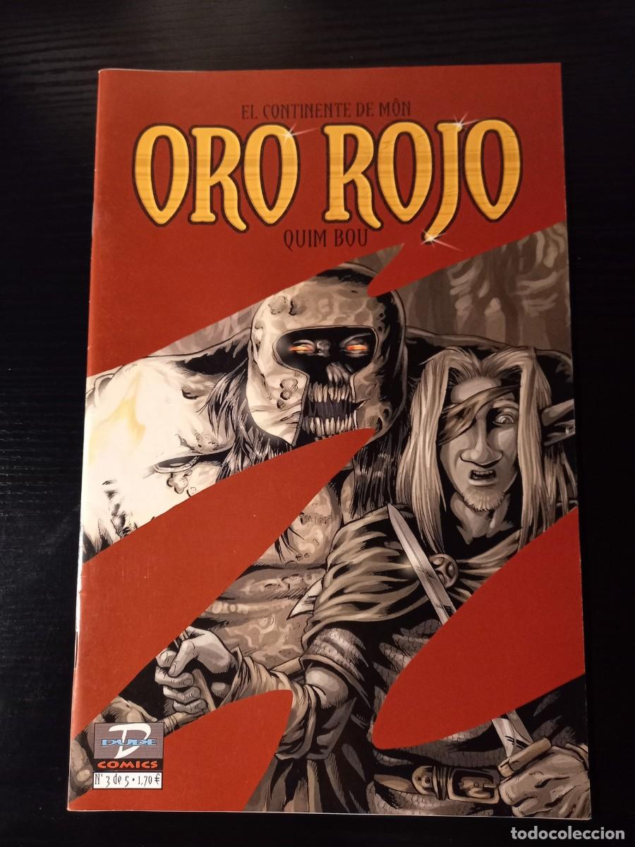 C&oacute;mics: Oro Rojo. El continente de M&ocirc;n n&ordm; 3 de 5 (de Quim Bou) - Foto 1