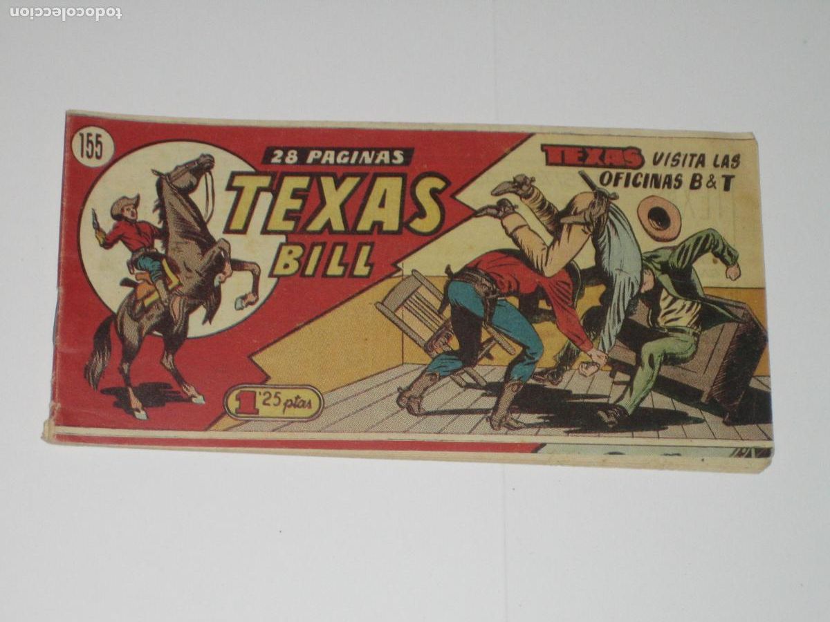 C&oacute;mics: TBEO TEXAS BILL - ORIGINAL - NUMERO 155 - Foto 1