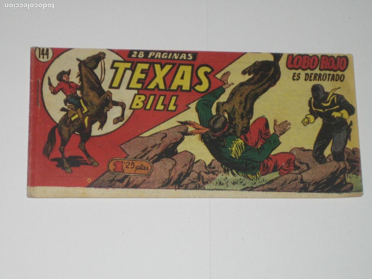 C&oacute;mics: TBEO TEXAS BILL - ORIGINAL - NUMERO 144 - Foto 1