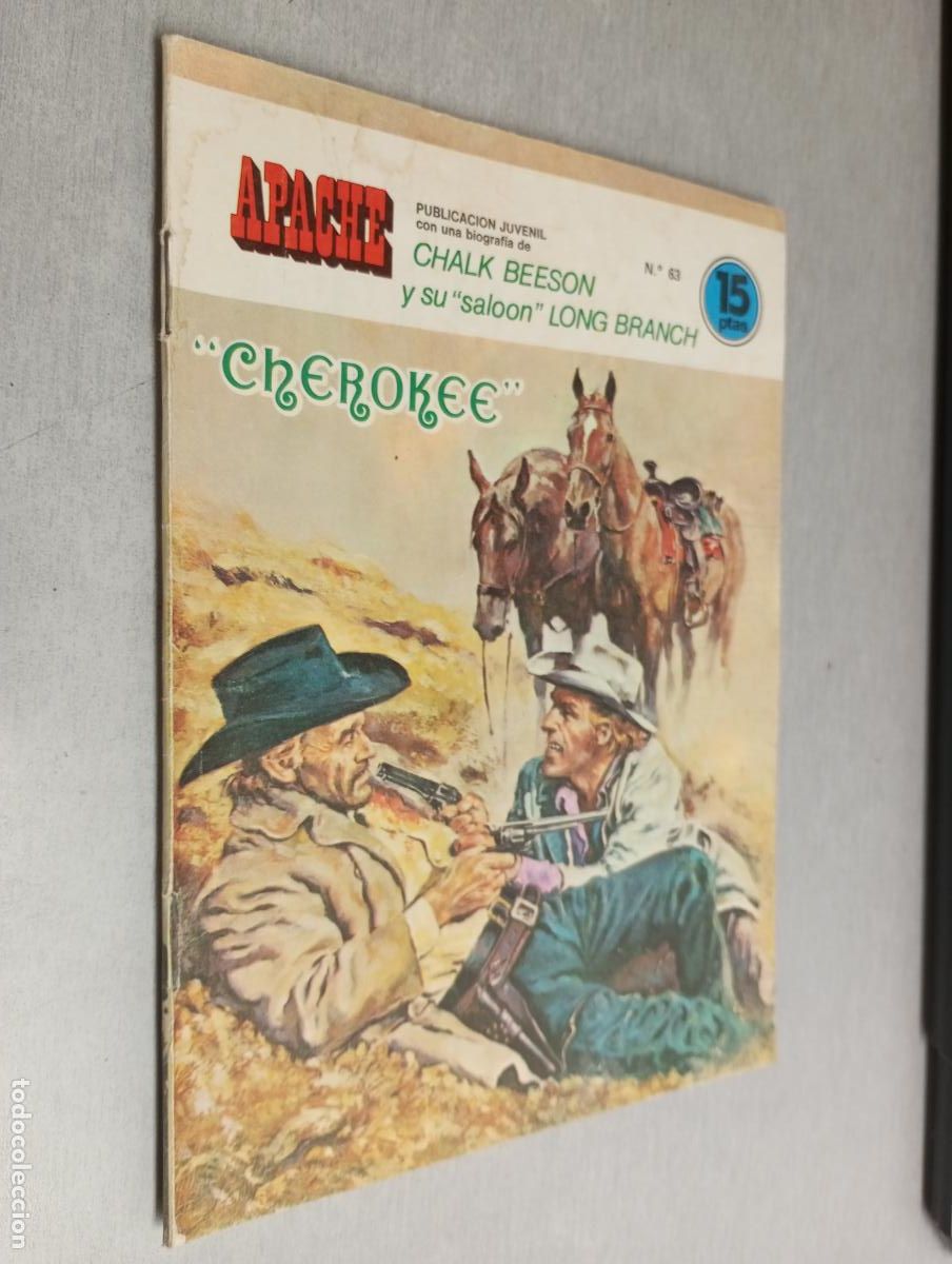 C&oacute;mics: APACHE N&ordm; 63: CHEROKEE / NOVELA GR&Aacute;FICA - ANCEO - Foto 1