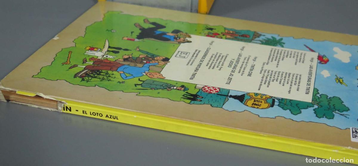 C&oacute;mics: EL LOTO AZUL. TINTIN. 1981 - Foto 2