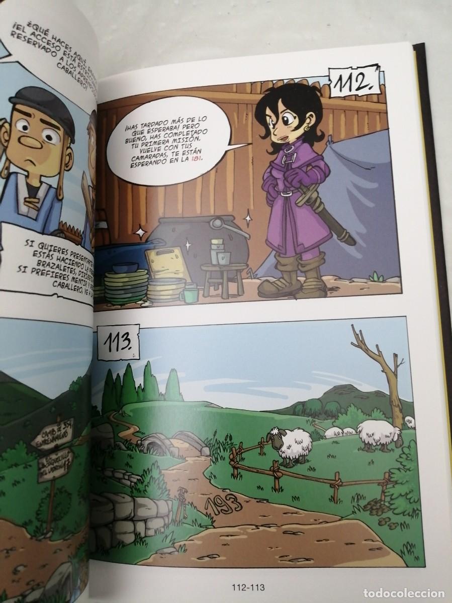 C&oacute;mics: CABALLEROS. El Libro donde t&uacute; eres el h&eacute;roe: EL COMIENZO (tapa dura) - Foto 4