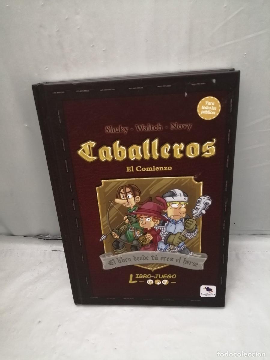 C&oacute;mics: CABALLEROS. El Libro donde t&uacute; eres el h&eacute;roe: EL COMIENZO (tapa dura) - Foto 1