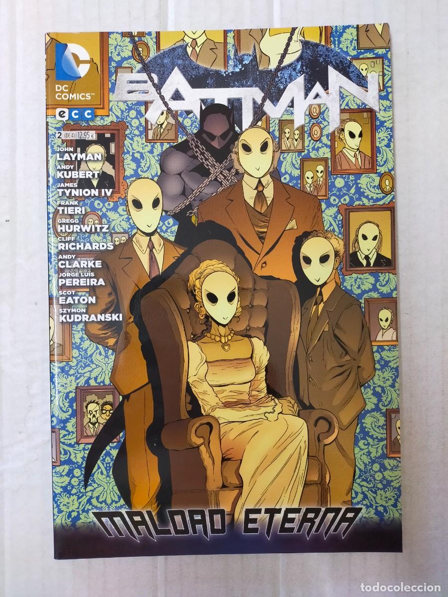 C&oacute;mics: BATMAN: MALDAD ETERNA n&ordm; 2. Layman, Kubert, Tieri, Eaton... ECC - Foto 1