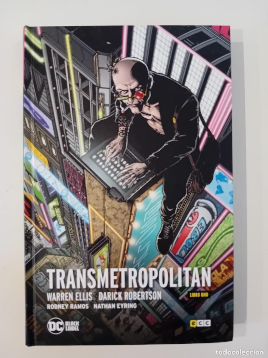 C&oacute;mics: TRANSMETROPOLITAN. LIBRO UNO. WARREN ELLIS DARICK ROBERTSON. DC BLACK LABEL ECC. 2021 - Foto 1