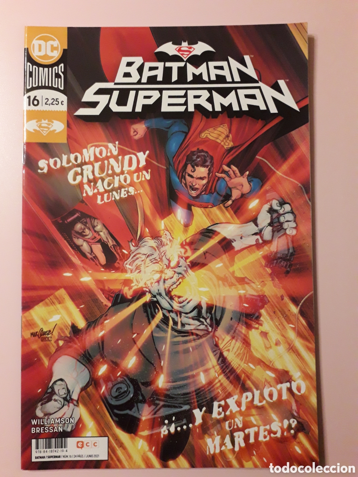 C&oacute;mics: BATMAN SUPERMAN N&Uacute;MERO 16. EXCELENTE ESTADO - Foto 1