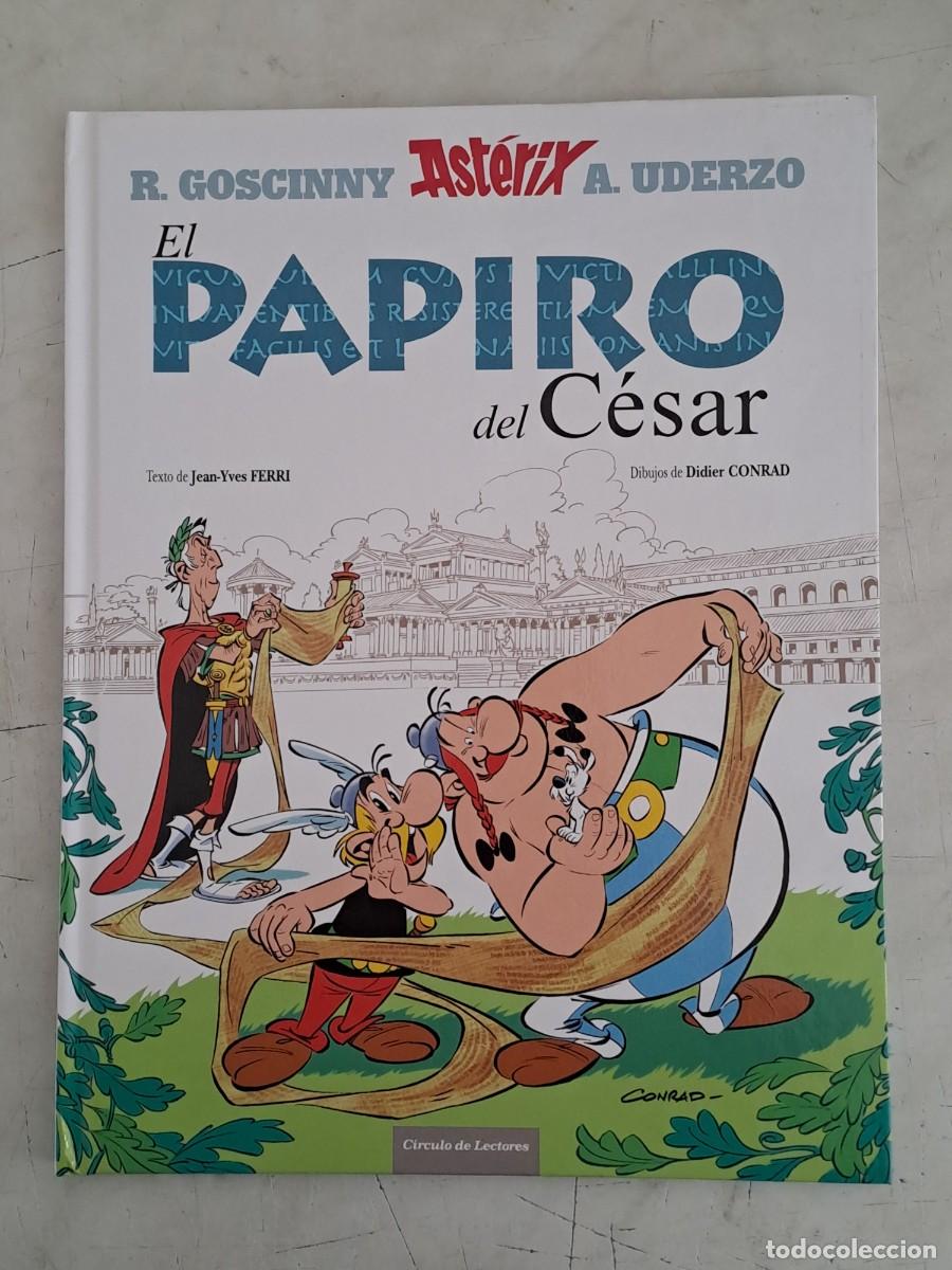 C&oacute;mics: Asterix 36, el papiro del Cesar, Circulo de lectores en perfecto estado - Foto 1