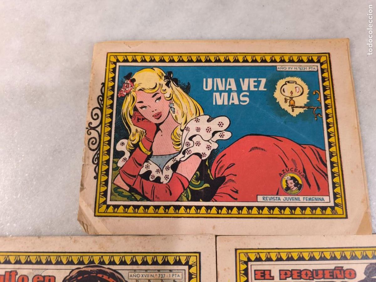 C&oacute;mics: 5 TEBEOS DE AZUCENA NUMEROS 230 - 516 - 633 - 737 - 744 - Foto 3
