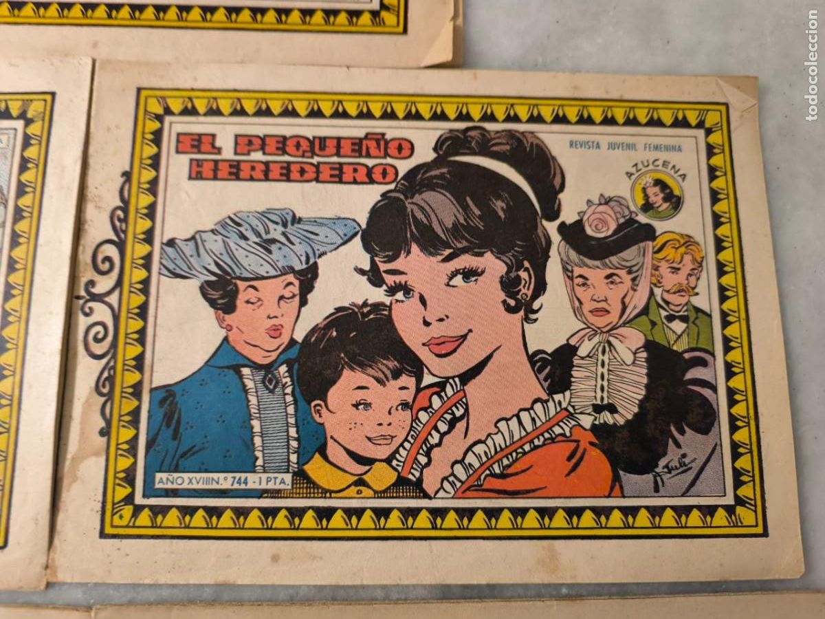 C&oacute;mics: 5 TEBEOS DE AZUCENA NUMEROS 230 - 516 - 633 - 737 - 744 - Foto 4