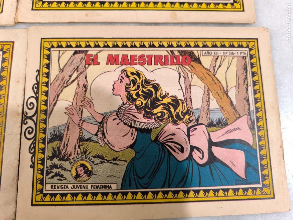 C&oacute;mics: 5 TEBEOS DE AZUCENA NUMEROS 230 - 516 - 633 - 737 - 744 - Foto 6