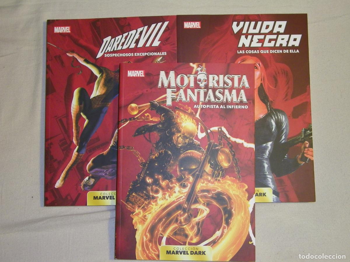 C&oacute;mics: MARVEL - VIUDA NEGRA - DAREDEVIL - MOTORISTA FANTASMA - Foto 1