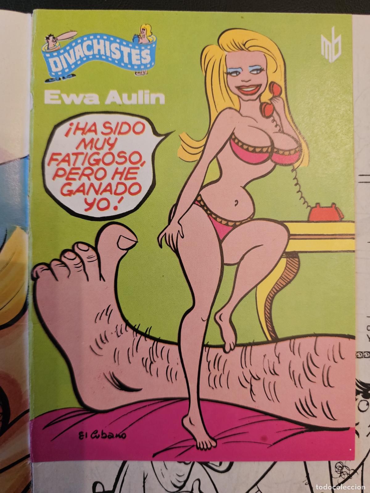 C&oacute;mics: COMIC DIVACHISTE - EWA AULIN - CON POSTAL Y POSTER - Foto 2
