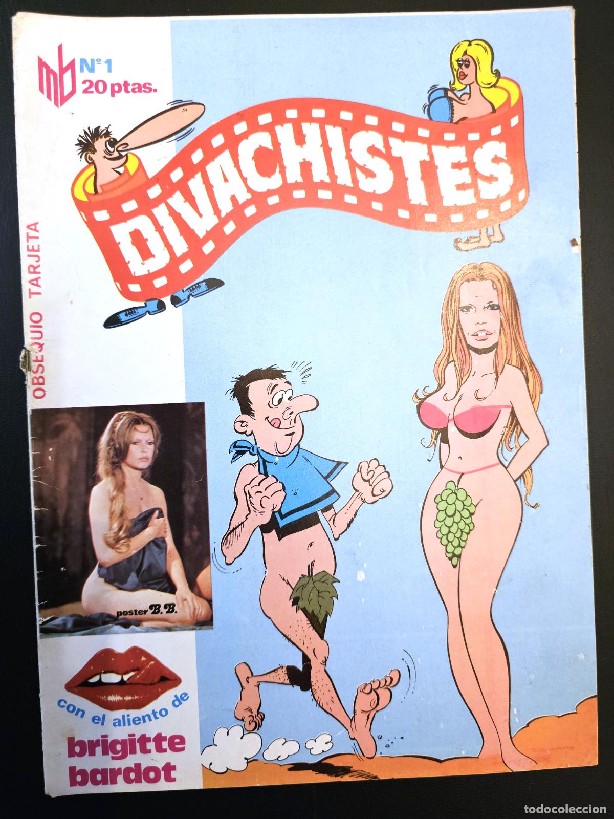 C&oacute;mics: COMIC DIVACHISTE - BRIGITTE BARDOT - CON POSTER - Foto 1