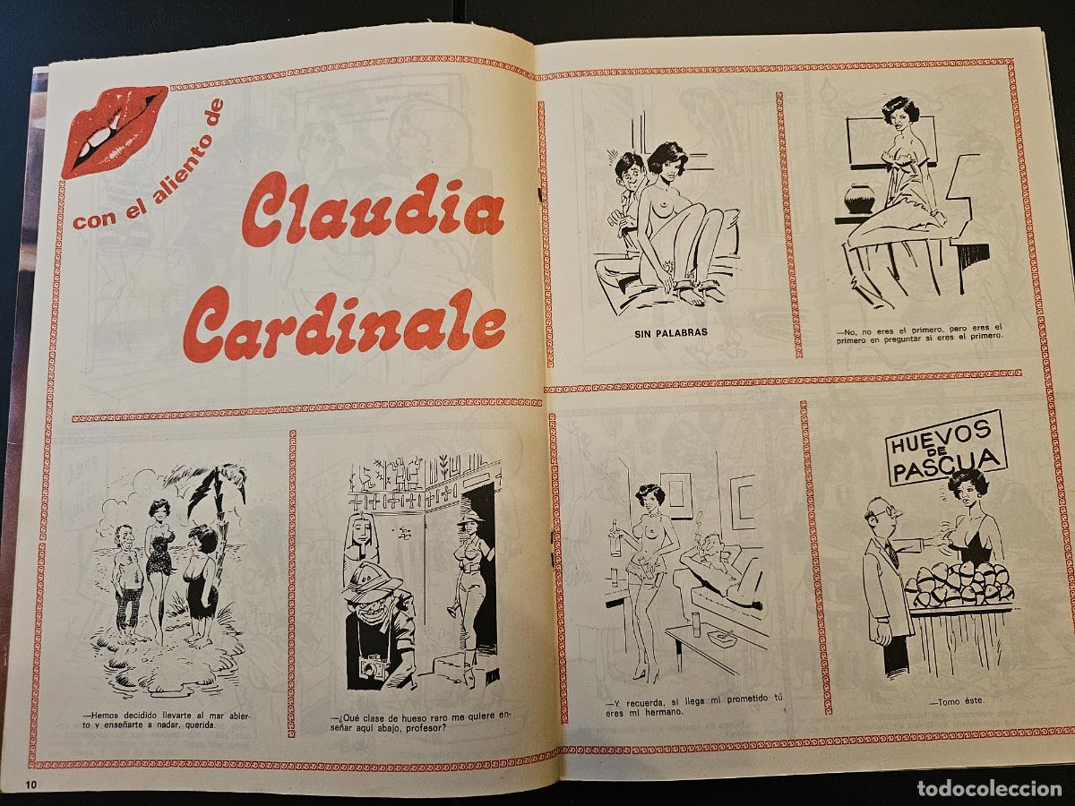 C&oacute;mics: COMIC DIVACHISTE - CLAUDIA CARDINALE - CON POSTAL Y POSTER - Foto 3