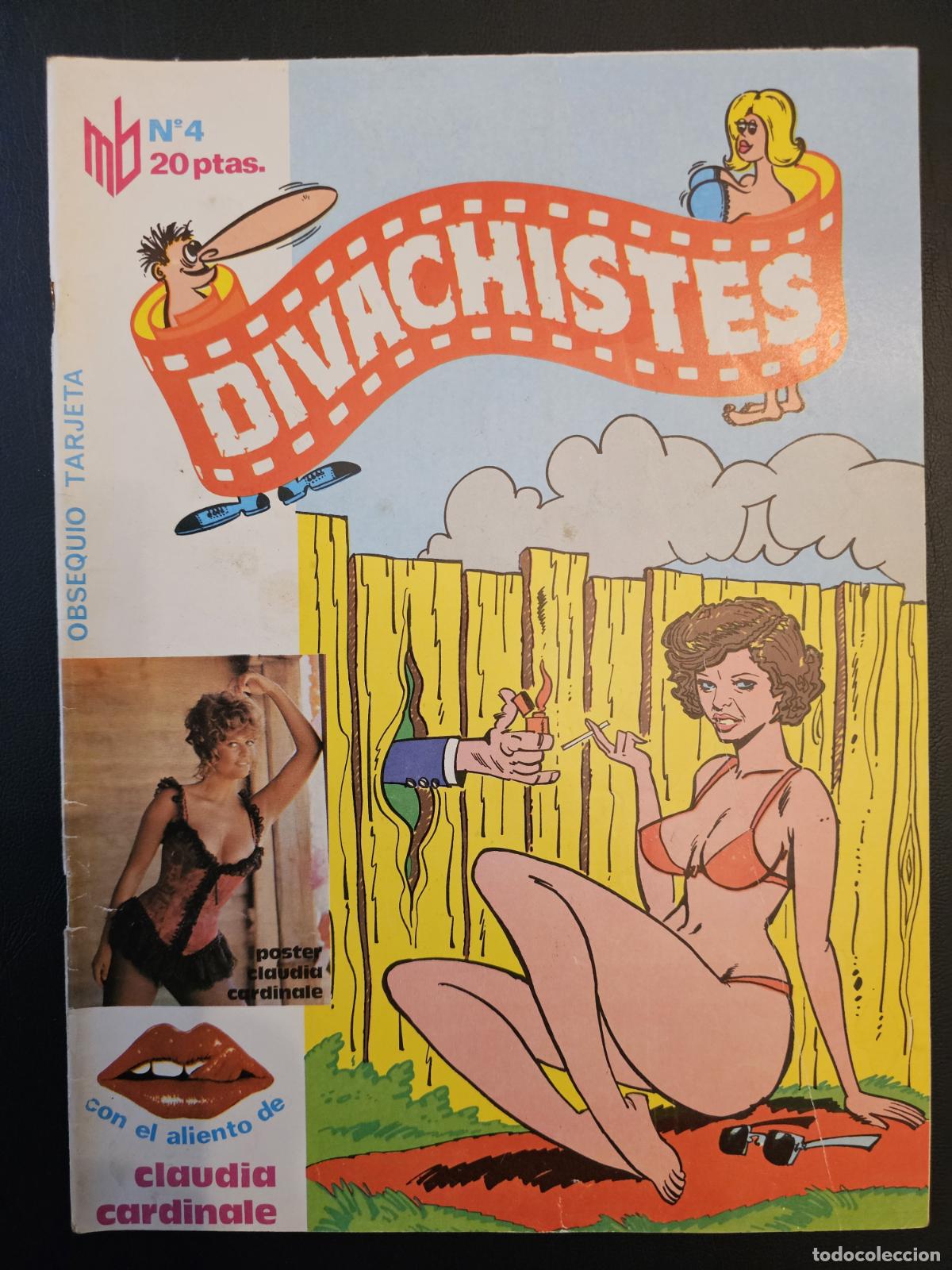 C&oacute;mics: COMIC DIVACHISTE - CLAUDIA CARDINALE - CON POSTAL Y POSTER - Foto 1