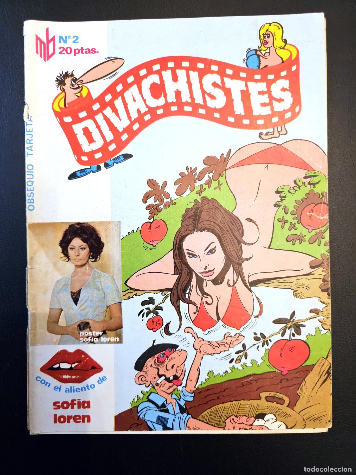 C&oacute;mics: COMIC DIVACHISTE - SOPHIA LOREN - CON POSTER - Foto 1