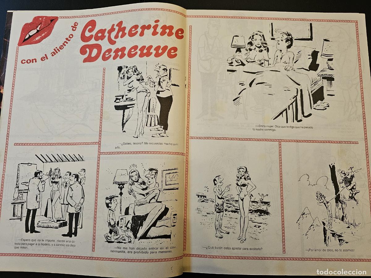 C&oacute;mics: COMIC DIVACHISTE - CATHERINE DENEUVE - CON POSTER - Foto 2