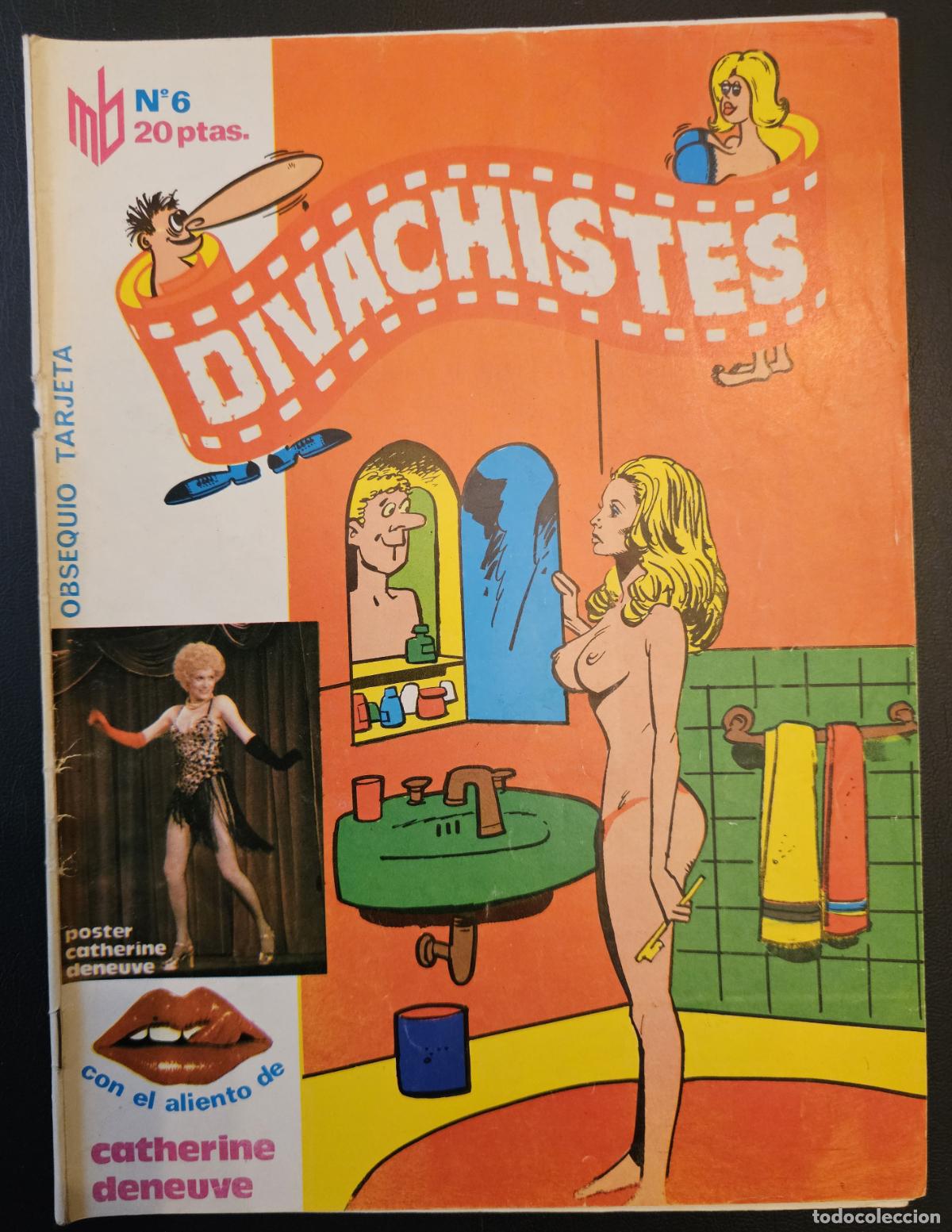 C&oacute;mics: COMIC DIVACHISTE - CATHERINE DENEUVE - CON POSTER - Foto 1