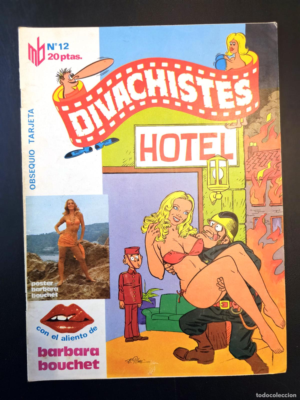 C&oacute;mics: COMIC DIVACHISTE - BARBARA BOUCHET - CON POSTER - Foto 1