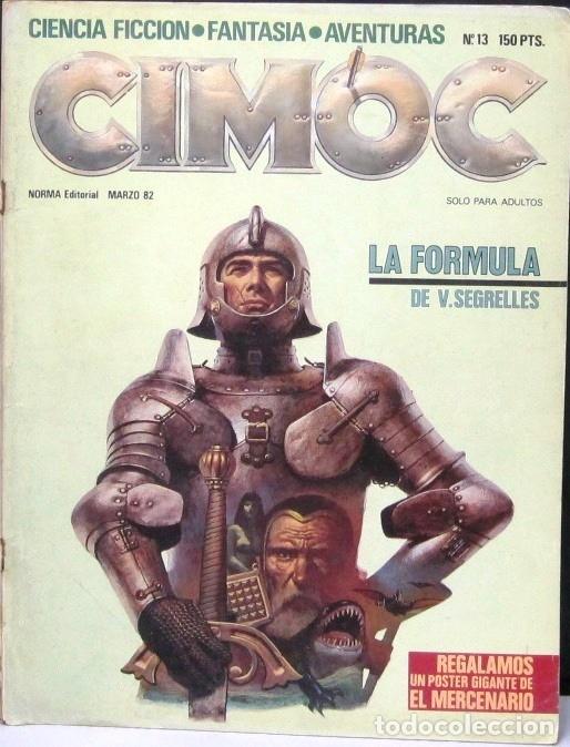 C&oacute;mics: CIMOC - N&ordm; 13 - LA FORMULA - COMIC - Foto 1