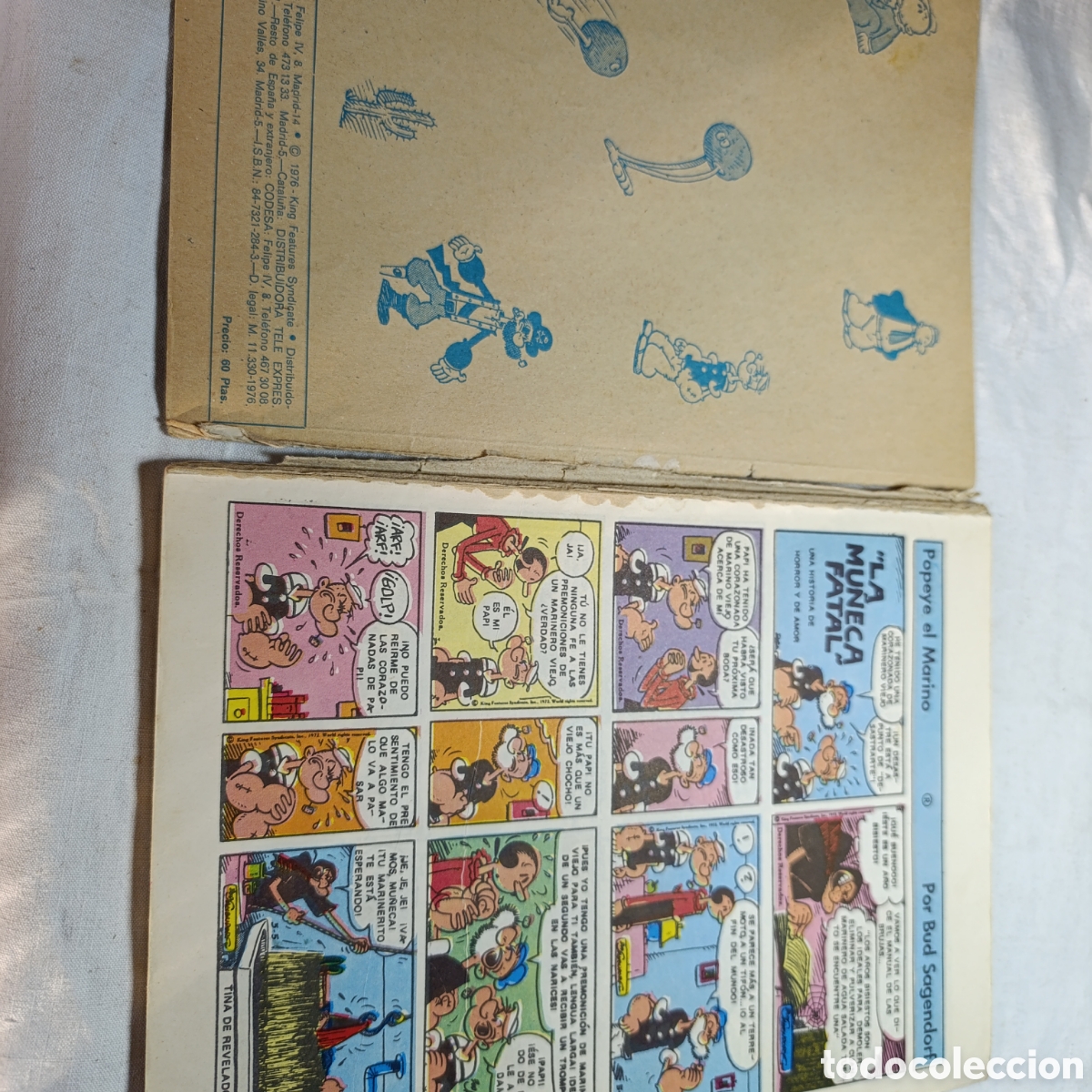 C&oacute;mics: COMIC POPEYE,A&Ntilde;O 1976 - Foto 3