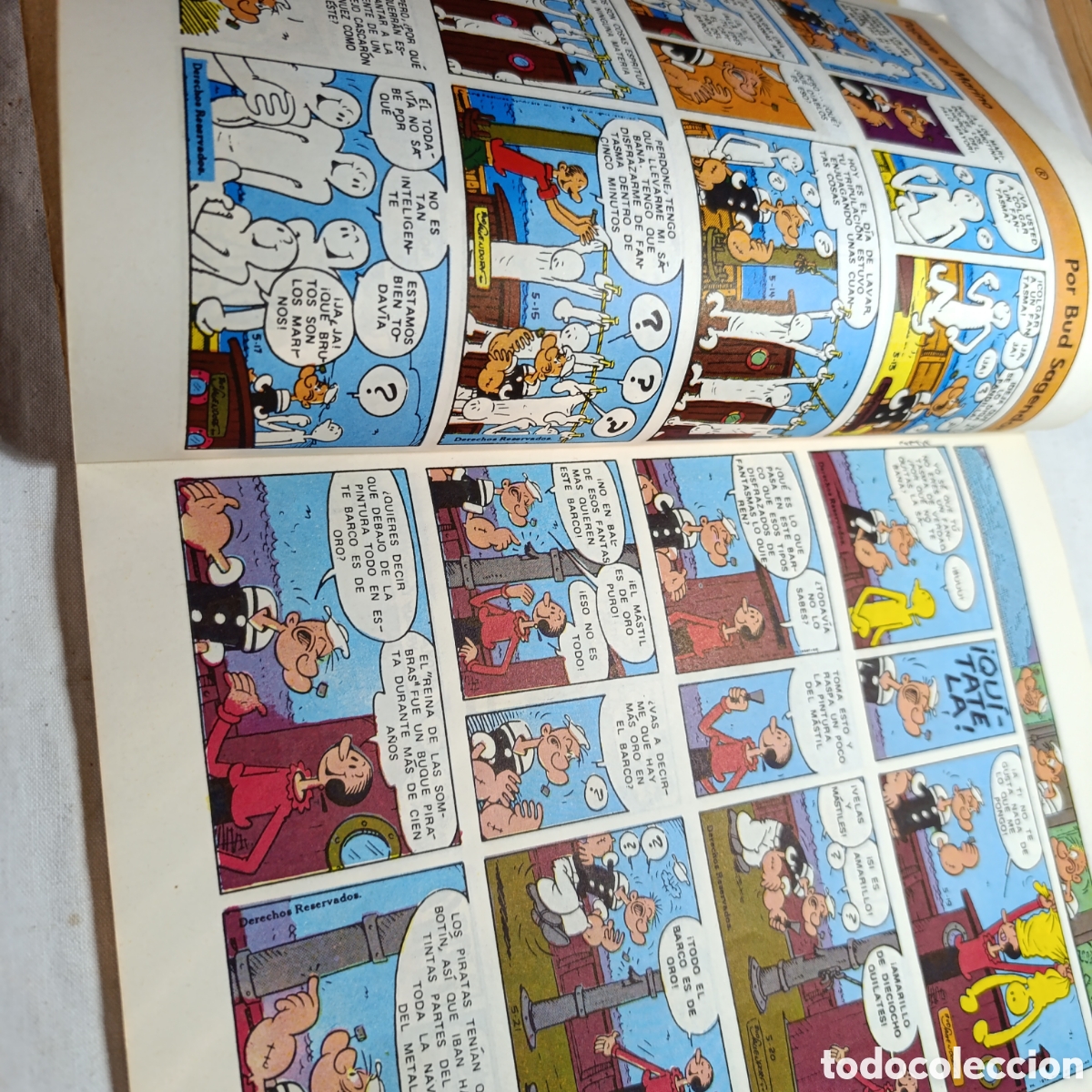 C&oacute;mics: COMIC POPEYE,A&Ntilde;O 1976 - Foto 4