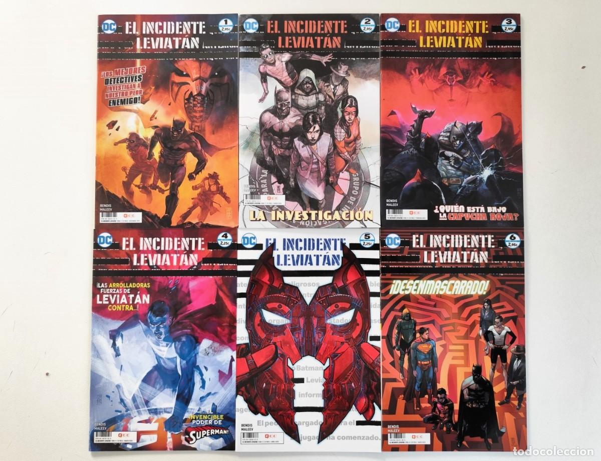 C&oacute;mics: EL INCIDENTE LEVIATAN # 1-6 COMPLETA (BENDIS & MALEEV) ~ DC/ECC (2017) - Foto 1