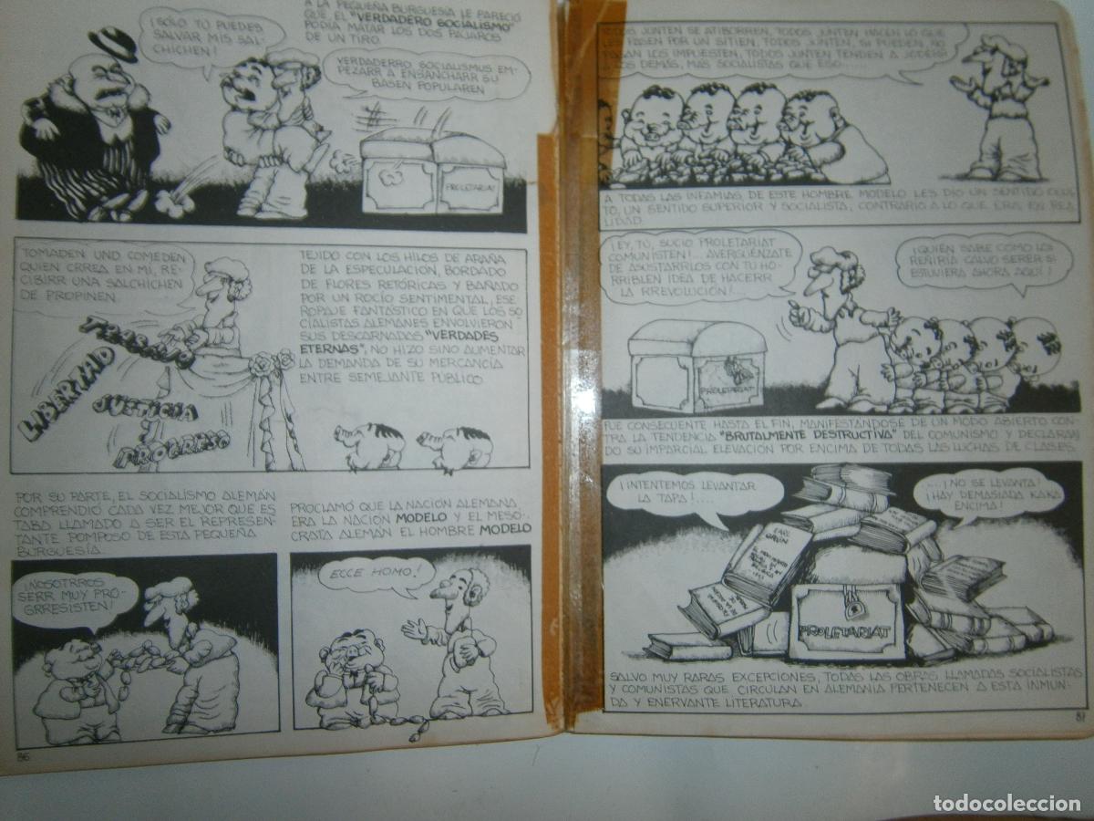 C&oacute;mics: ANTIGUO COMIC - MANIFIESTO COMUNISTA - Foto 3